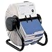 Business Card Revolving File, 400 Cards, 24 A Z Tabs, Black (ROL67263) Category: Card Files and Accessories