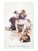 Patriotic British Bulldog, There's Life in the Old Dog Yet! Animals Giclee Poster Print, 18x24