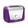 Morphy Richards Accents 44387 2 Slice Toaster, Purple