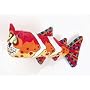 Fat Cat, Inc. Doggy Hoots Crackler Catfish (4.5''x9.5'' dog toy - Catfish)
