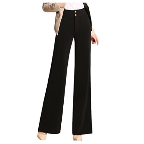 ナナコレクション Nana_Collection 春 秋 美脚 脚長 ワイドパンツ カラパン 通勤 OL 腰高 女性