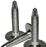 Buck's .875 In. Stainless Steel Stud W/Backer & Nut (50 Pack)