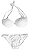 VonFon Strappy Add-2-Cups Push-Up Halter Top Sexy Women Bikini Beachwear Bra
