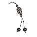 Hand Crafted Cellular Phone Charm - African Bead - Design
