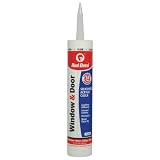 Red Devil 0876 Window & Door Siliconized Acrylic Clear Caulk 10.1 Oz. Cartridge ~ Red Devil