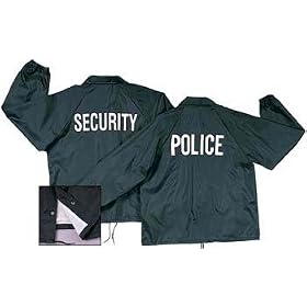 Police Jacket Black Fleece Lined by Wild Syde