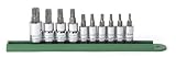 GearWrench 80722 10-Piece Torx Press Fit 1/4-Inch and 3/8-Inch Bit Socket Set