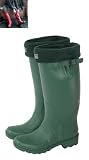 Wellington Boot Socks Green