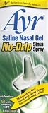 Ayr Saline Nasal Gel No-drip Sinus Spray With Soothing Aloe