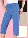 Drawstring Capri Pants - Misses' Sizes