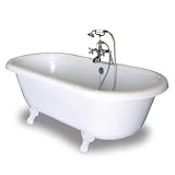 Leg Tub by American Bath Factory - P1-CC in White Feet
