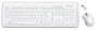 Buslink RF-6572-WH I-ROCKS RF 2.4GHz Wireless Keyboard with 5 Button Optical Mouse (White)