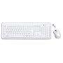 Buslink RF-6572-WH I-ROCKS RF 2.4GHz Wireless Keyboard with 5 Button Optical Mouse (White)