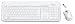 Buslink RF-6572-WH I-ROCKS RF 2.4GHz Wireless Keyboard with 5 Button Optical Mouse (White)