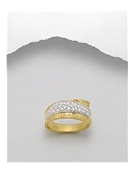 CZ Ring In 92.5 Sterling Silver
