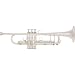 B and S 3143 Challenger II Series Bb Trumpet (3143-S Silver)