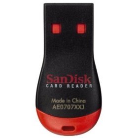 Childrens Toyshop  PC Hardware : Sandisk MobileMate Micro SD & M2 Reader (SDDR-121, Bulk Package)