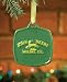 John Deere Christmas Ornament - Green With 1937 Vintage Yellow Logo #615861