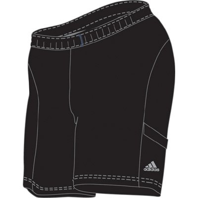 Adidas 2008 Mens Bike Baggy Cycling Short - Black - 325100 by Adidas