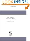 Higher geometry; an introduction to advanced methods in analytic geometry, by Frederick S. Woods.