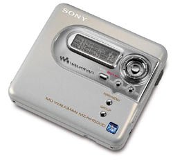 Childrens Toyshop  Used : Sony MZ NH 600 W  Portable Mini Disc Player
