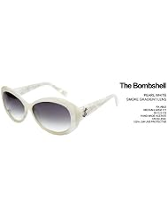 Tres Noir Bombshell Sunglasses Pearl White Handmade by Tres Noir
