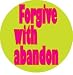 Forgive Ellipse Auto Glass Sticker