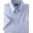 Harriton Oxford Short Sleeve Shirt w/ Stain Release
