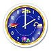 Under Construction Children's Clock by Olive Kids