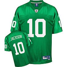 DeSean Jackson 2010 Alternate Reebok NFL Premier Philadelphia Eagles Jersey - X-Large