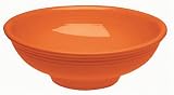 Fiesta Tangerine 765 10-Inch Pedestal Bowl
