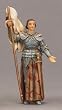 St. Joan of Arc Patron Saint Statue - 3.5" - Ceramic Painted