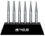 PB Brad punches tool set sizes: 1.5-6 (stand)