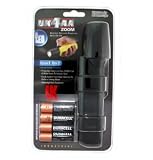 UK International Underwater Kinetics 4AA eLED Zoom Lights UK 4AA eLED Zoom Lights: UK 4AA eLED Zoom, Black Model 14502