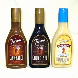 Small Torani Caramel Sauce 16.5 ounce by Torani