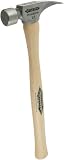 Stiletto Ti12MS Ti 12 Milled Face Hammer with a Straight 18 Hickory Handle