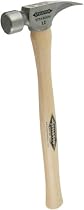 Stiletto Ti12MS Titanium 12 Milled Face Hammer with a Straight 18" Hickory Handle