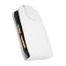 White Vertical Clip on Flip Case for Samsung S3650 Genio