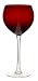Kitchen & Housewares : Lenox Crystal Holiday Gems Ruby Balloon Glasses, Set of 4