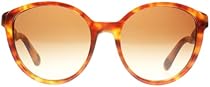 Miu Miu 07NS HAJ1Z1 Light Tortoise 07NS Round Sunglasses