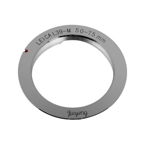 Fotodiox Anello Adattatore Professionale per Leica M39 (50/75) Obiettivo a Fotocamera con Sigla per Leica M, Leica M8 e Leica M9 Fotodiox Anello Adattatore Professionale per Leica M39 (50/75) Obiettivo a Fotocamera con Sigla per Leica M, Leica M8 e Leica M9
