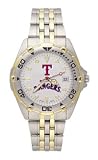 Texas Rangers Mens All Star Stainless Steel Bracelet Watch