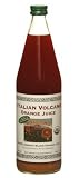 Volcano Orange Juice (Three 750 ml Bottles; also called "Blood" Orange Juice)