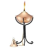 Hammered Finish Tabletop Torches (set of 2)