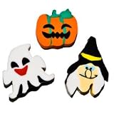 12 Halloween Eraser Pencil Toppers
