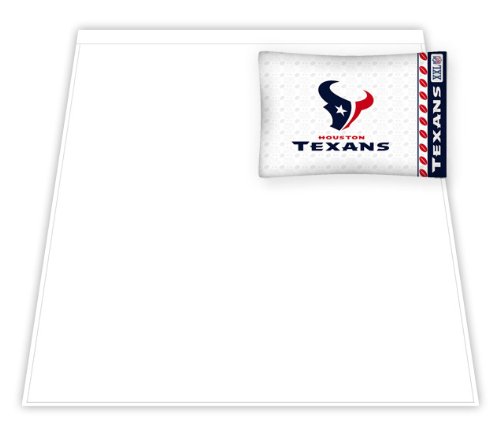 NFL Houston Texans Micro Fiber Sheet Set Twin