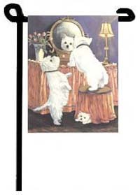 Westie - Vanity - Garden Flags
