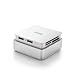EVOUNI_Push-push Card Reader + USB Hub_White
