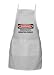 PROTECTED BY A MINIATURE POODLE Full Length Apron with Pockets (Various Colors Available)