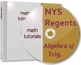 NYS Algebra 2/Trigonometry Regent DVDs By College Math Professor-Over 7 Hours Http://www.amazon.com/shops/math_videos